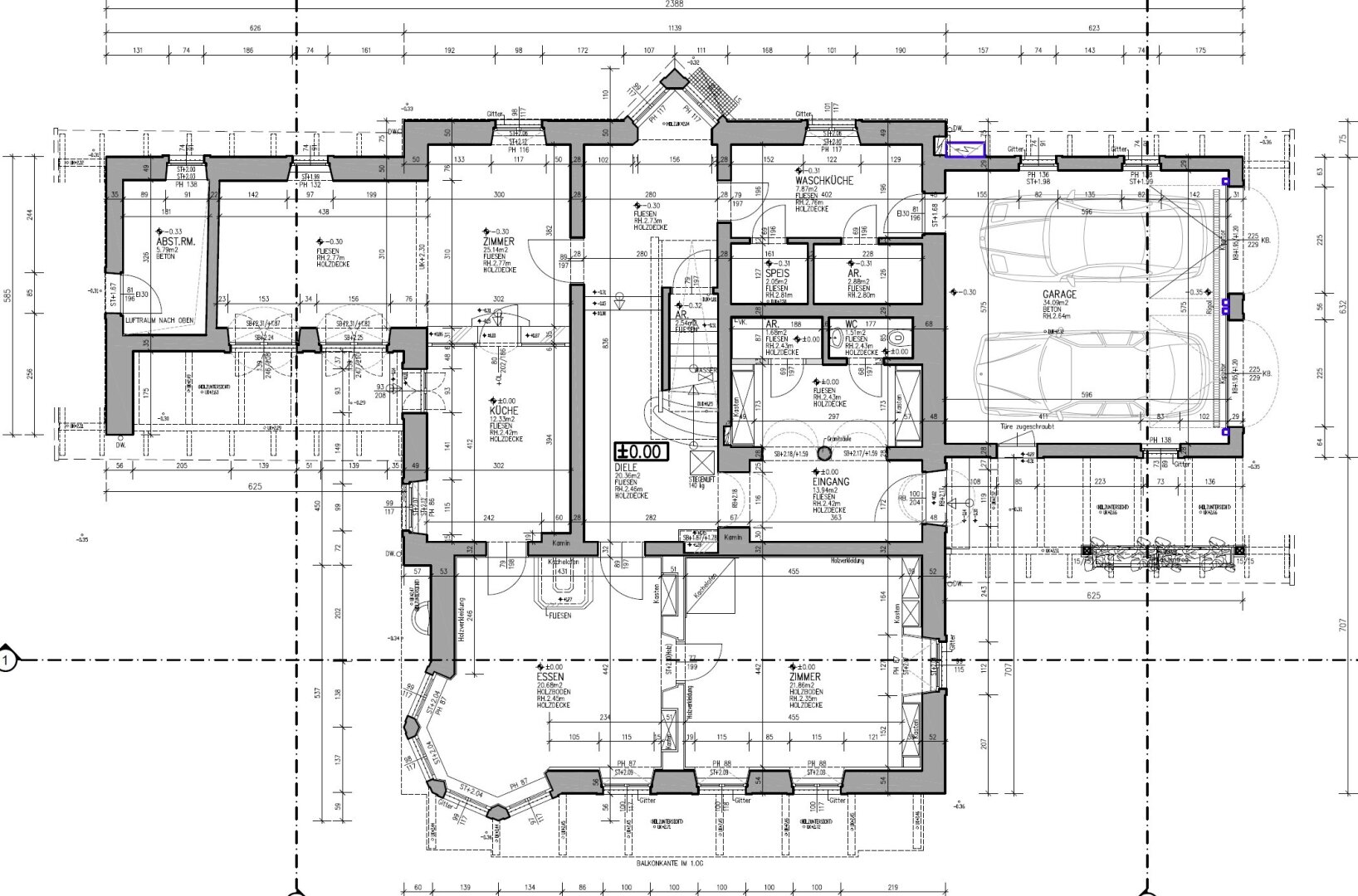 Plan Erdgeschoss