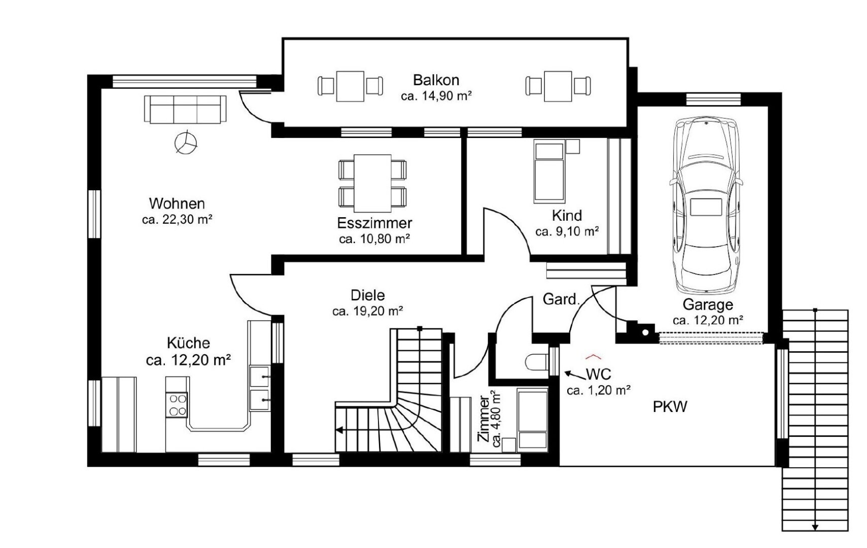Grundriss EG